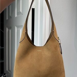 Coach Brooklyn 28 in Sand Suede